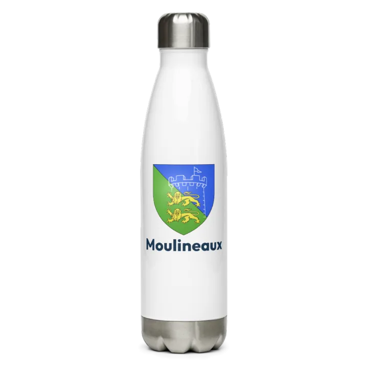Gourde inox blason de Moulineaux