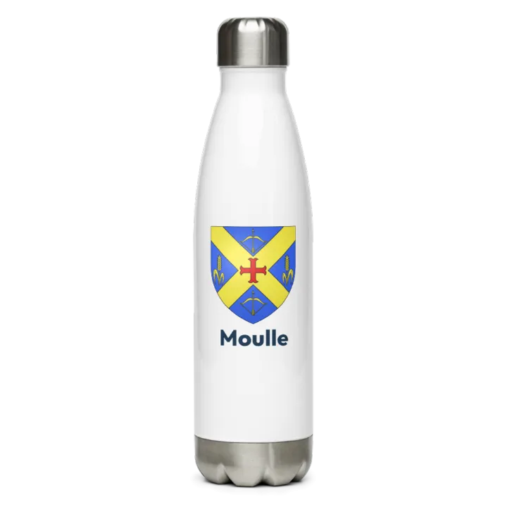 Gourde inox blason de Moulle