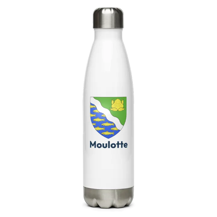 Gourde inox blason de Moulotte