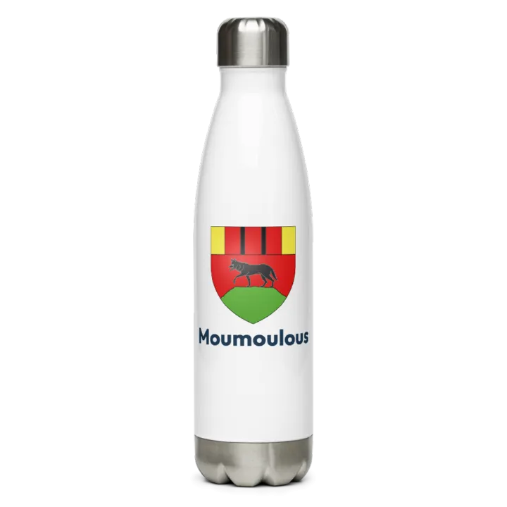 Gourde inox blason de Moumoulous
