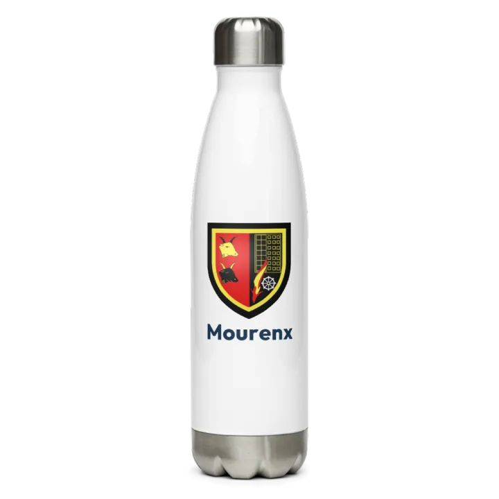 Gourde inox blason de Mourenx