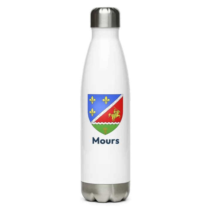 Gourde inox blason de Mours