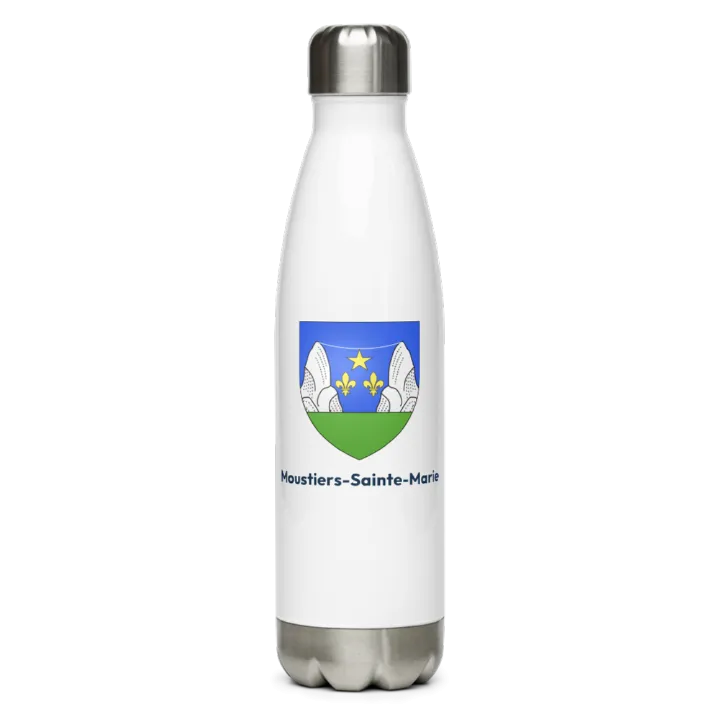 Gourde inox blason de Moustiers-Sainte-Marie