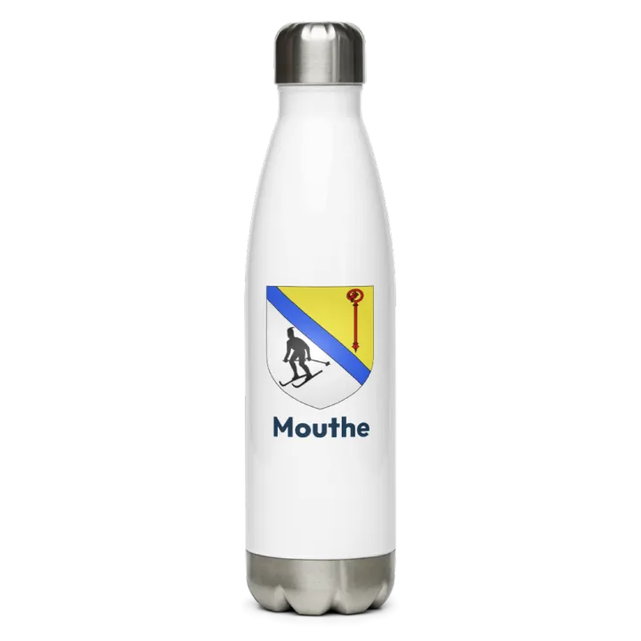 Gourde inox blason de Mouthe