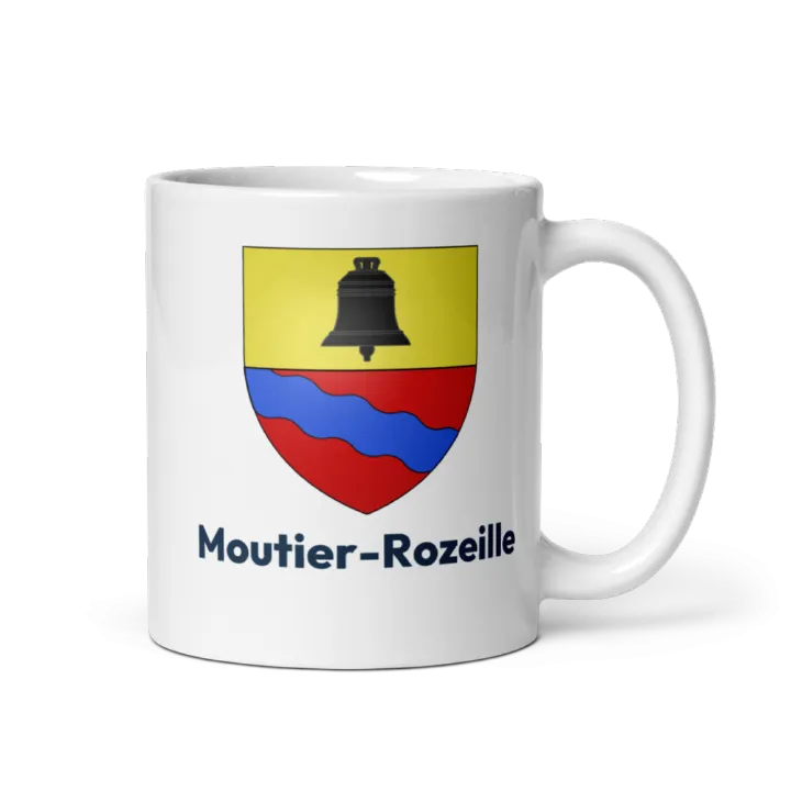 Mug blason de Moutier-Rozeille