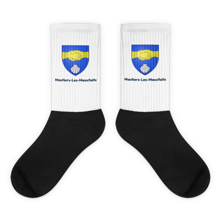 Chaussettes — blason de Moutiers-les-Mauxfaits
