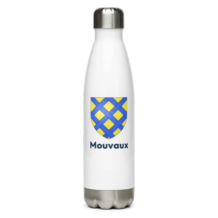 Gourde inox blason de Mouvaux