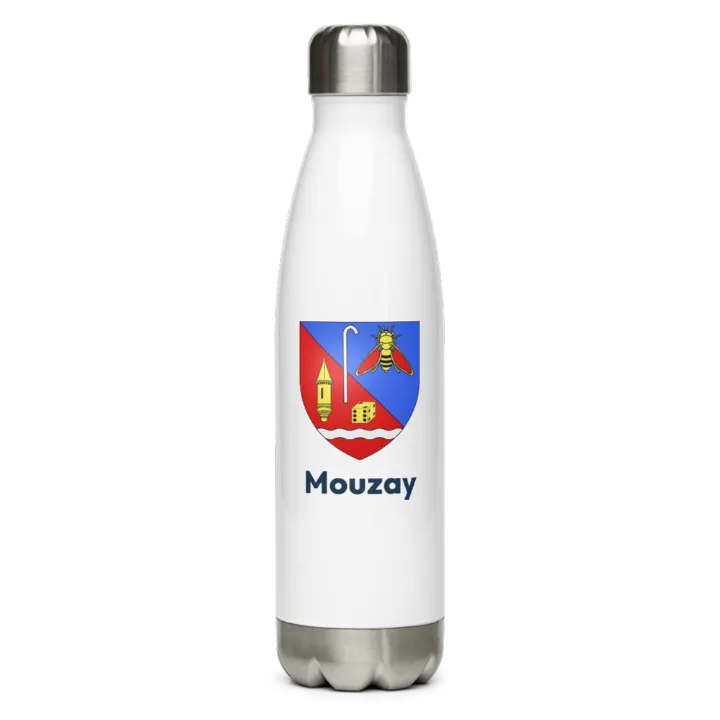 Gourde inox blason de Mouzay