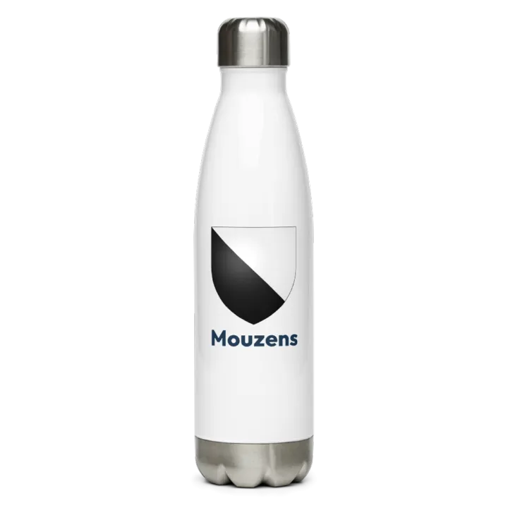 Gourde inox blason de Mouzens