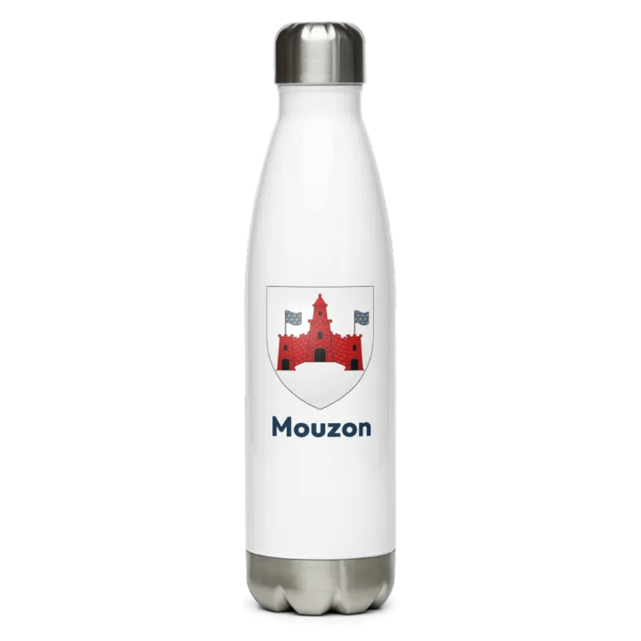 Gourde inox blason de Mouzon