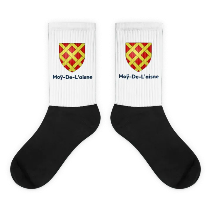 Chaussettes — blason de Moÿ-de-l'Aisne