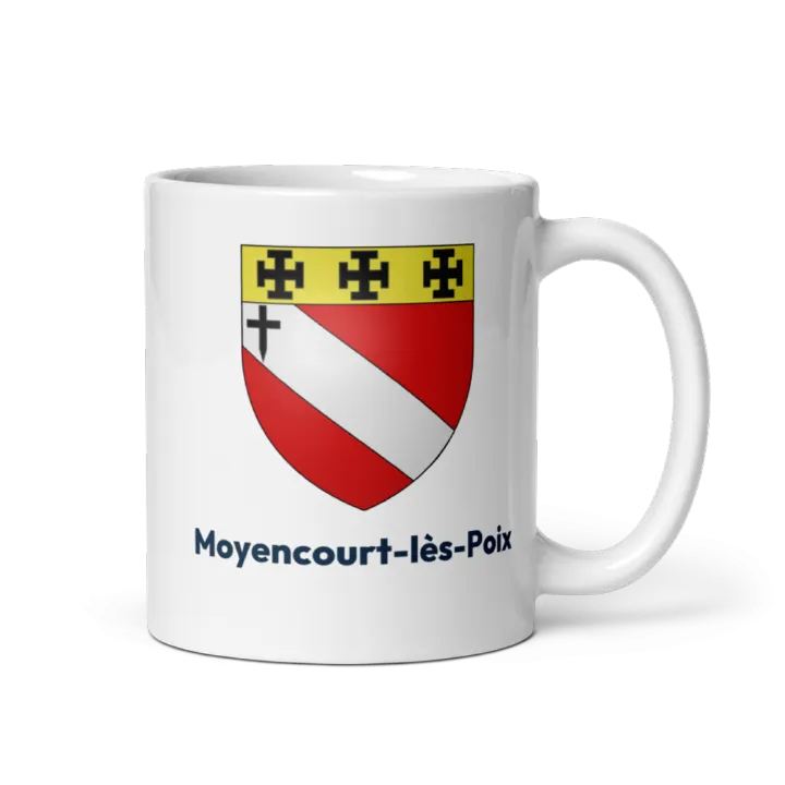 Mug blason de Moyencourt-lès-Poix