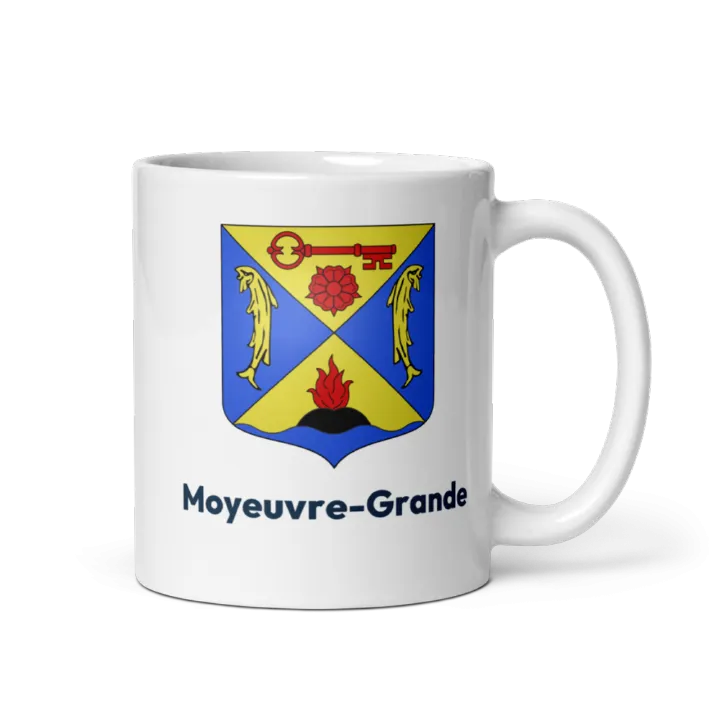 Mug blason de Moyeuvre-Grande