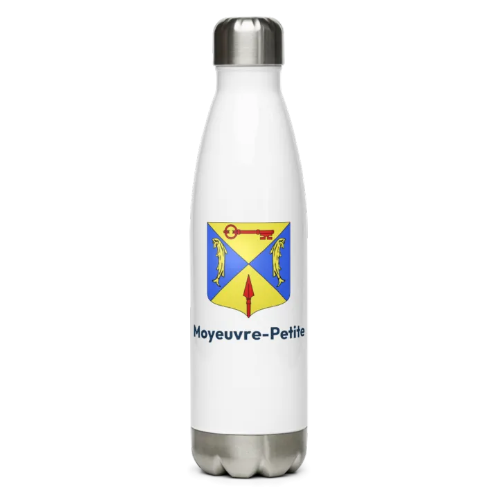 Gourde inox blason de Moyeuvre-Petite