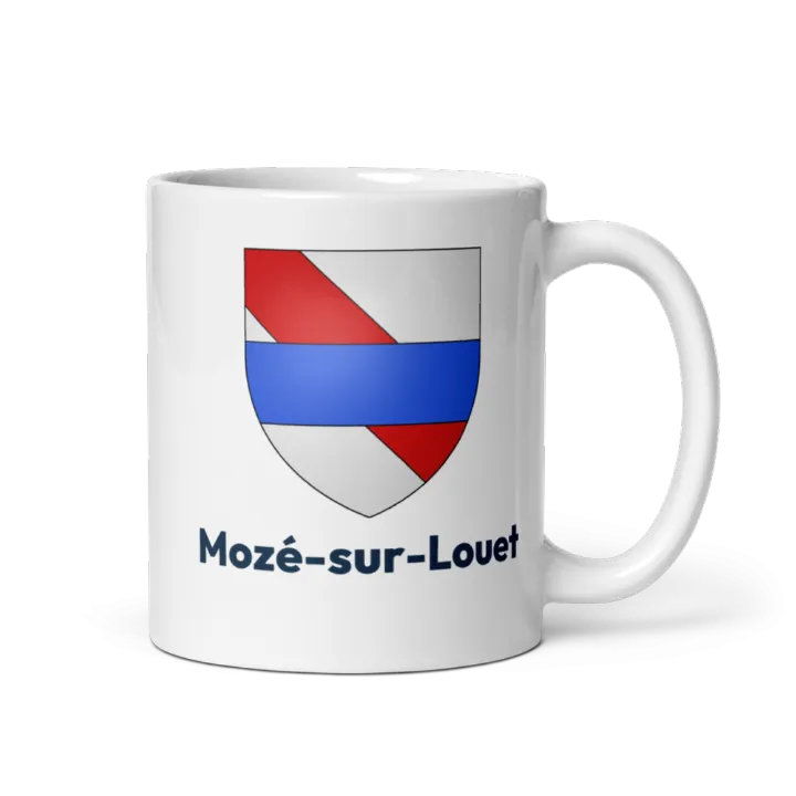 Mug blason de Mozé-sur-Louet