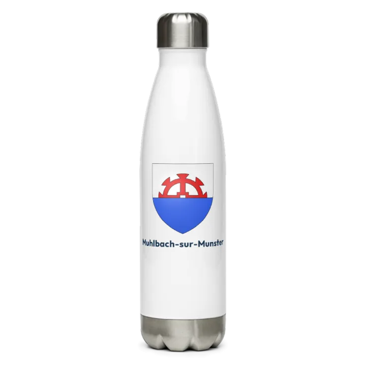 Gourde inox blason de Muhlbach-sur-Munster