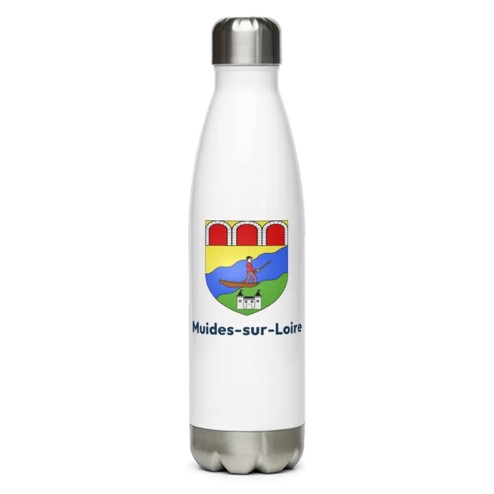 Gourde inox blason de Muides-sur-Loire