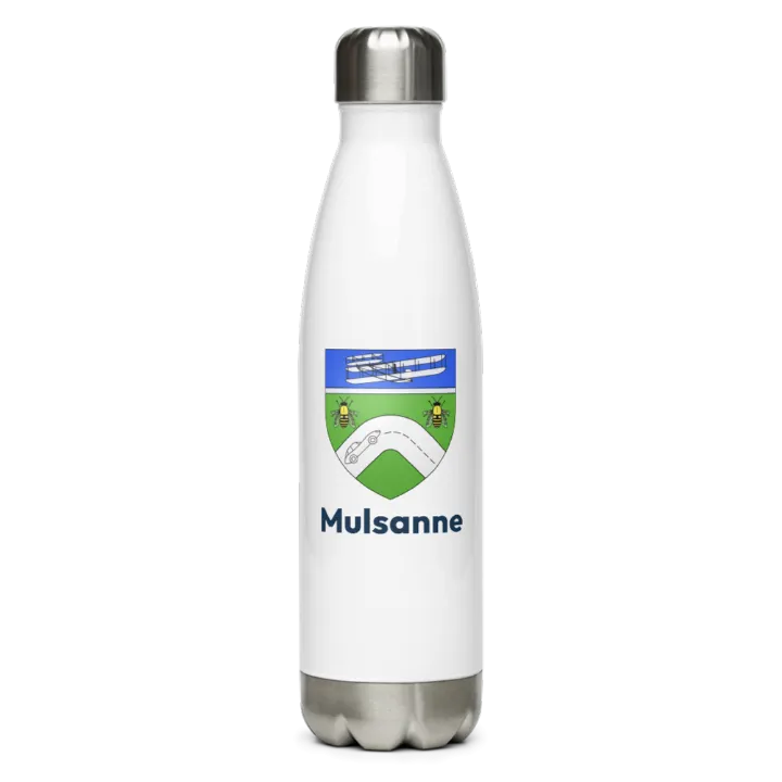 Gourde inox blason de Mulsanne