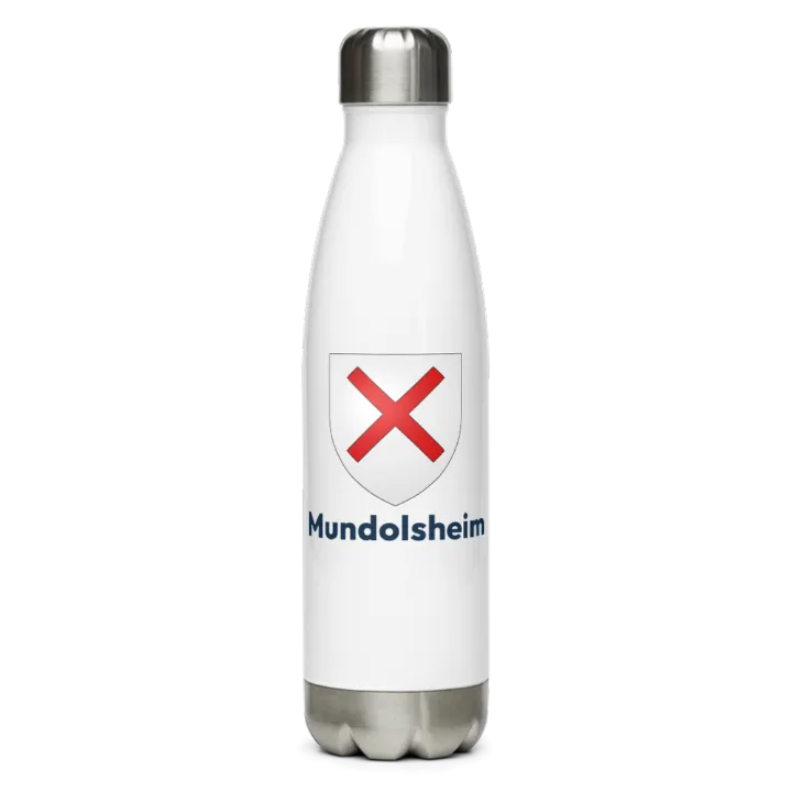 Gourde inox blason de Mundolsheim