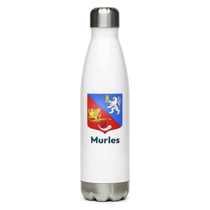Gourde inox blason de Murles