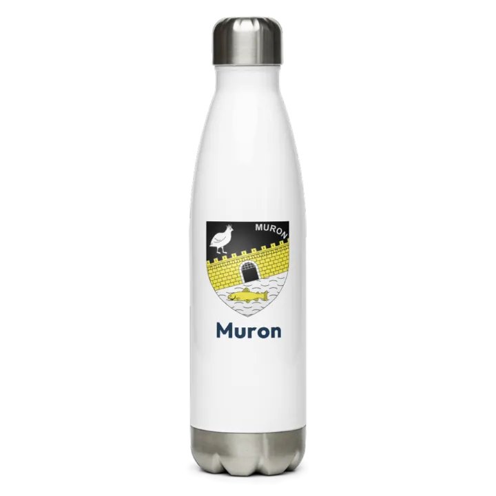 Gourde inox blason de Muron