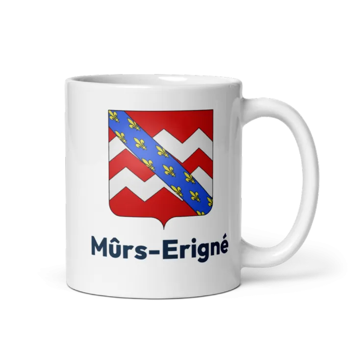 Mug blason de Mûrs-Erigné