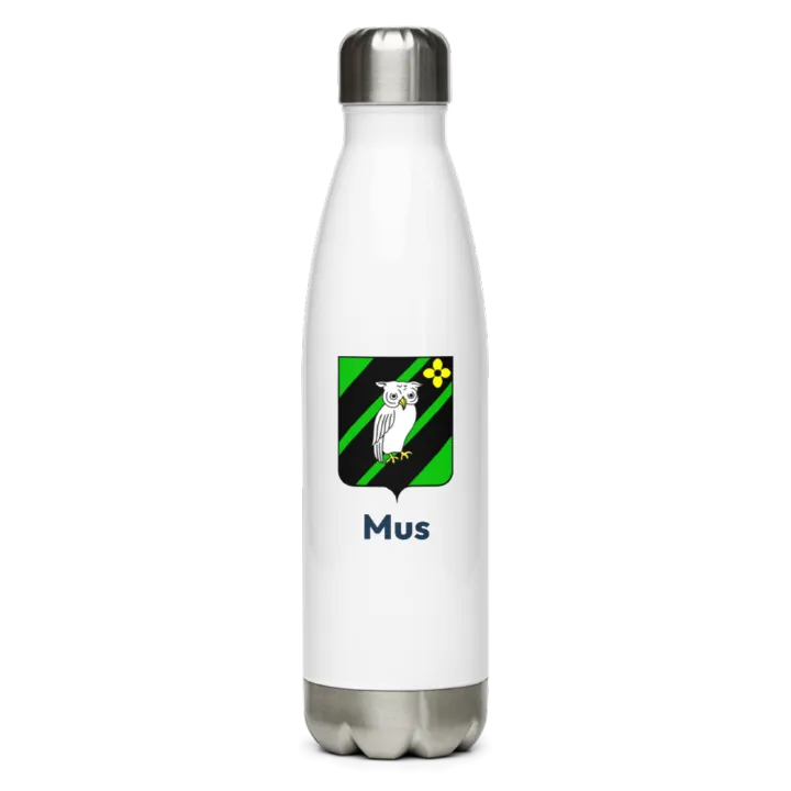 Gourde inox blason de Mus