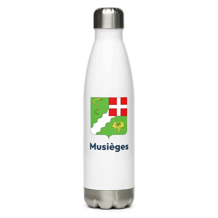 Gourde inox blason de Musièges