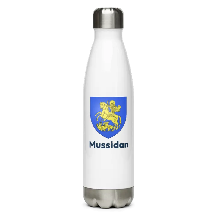 Gourde inox blason de Mussidan