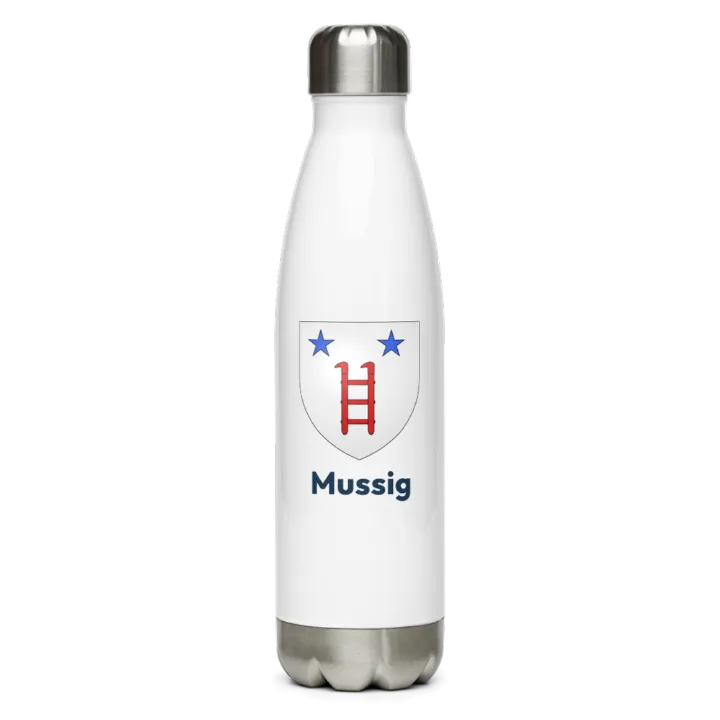 Gourde inox blason de Mussig