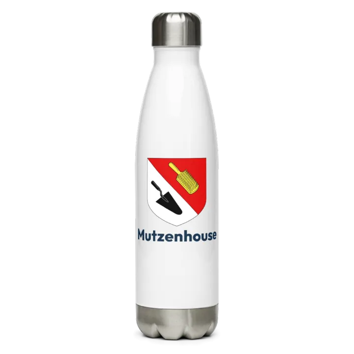 Gourde inox blason de Mutzenhouse