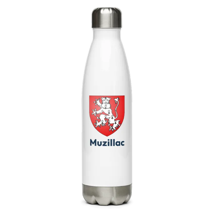 Gourde inox blason de Muzillac