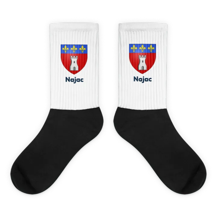 Chaussettes — blason de Najac