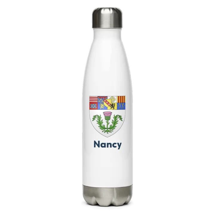 Gourde inox blason de Nancy