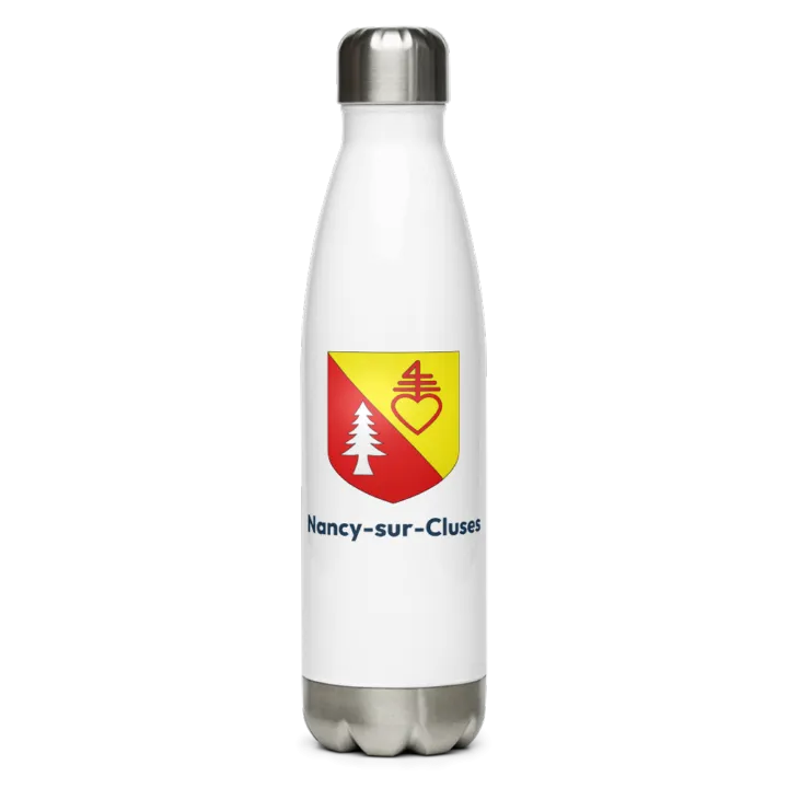 Gourde inox blason de Nancy-sur-Cluses