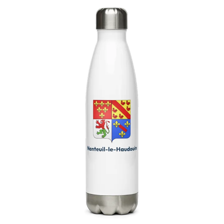 Gourde inox blason de Nanteuil-le-Haudouin