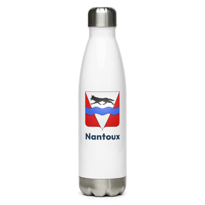 Gourde inox blason de Nantoux