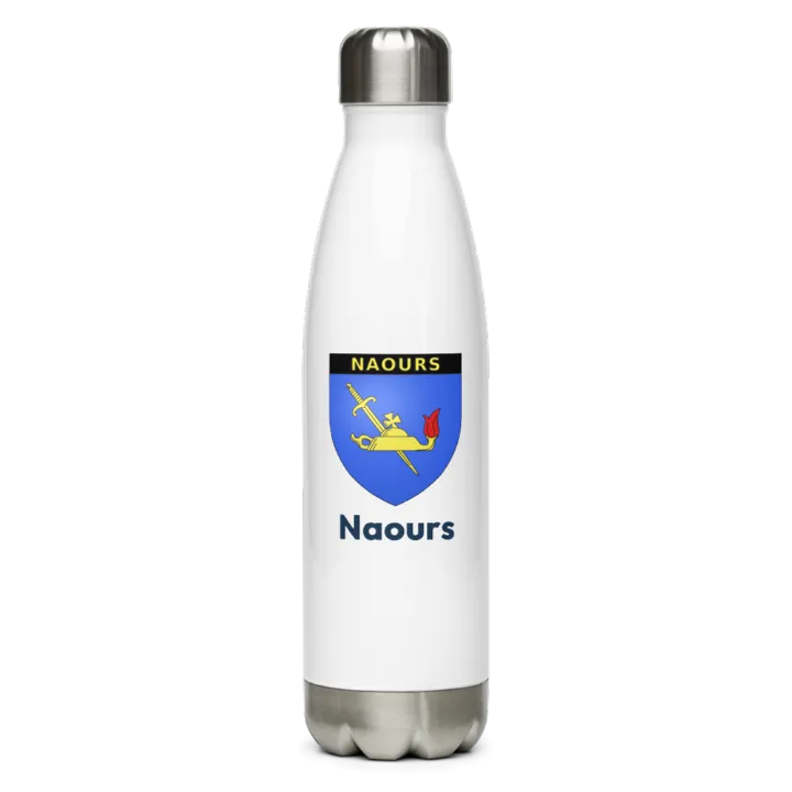 Gourde inox blason de Naours
