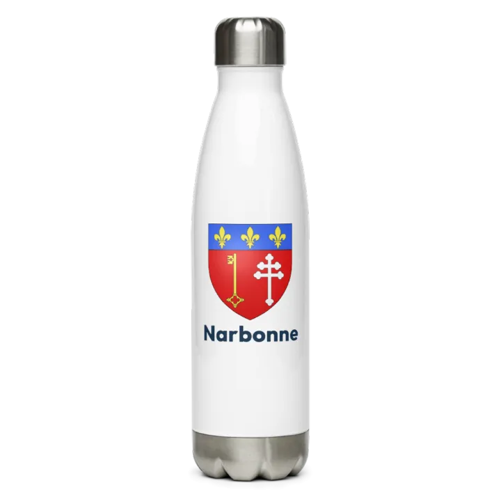 Gourde inox blason de Narbonne