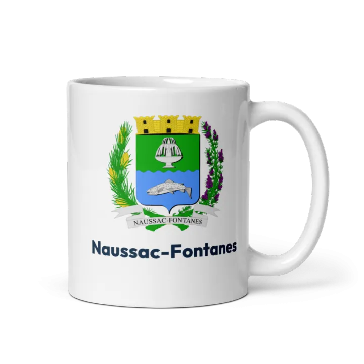 Mug blason de Naussac-Fontanes