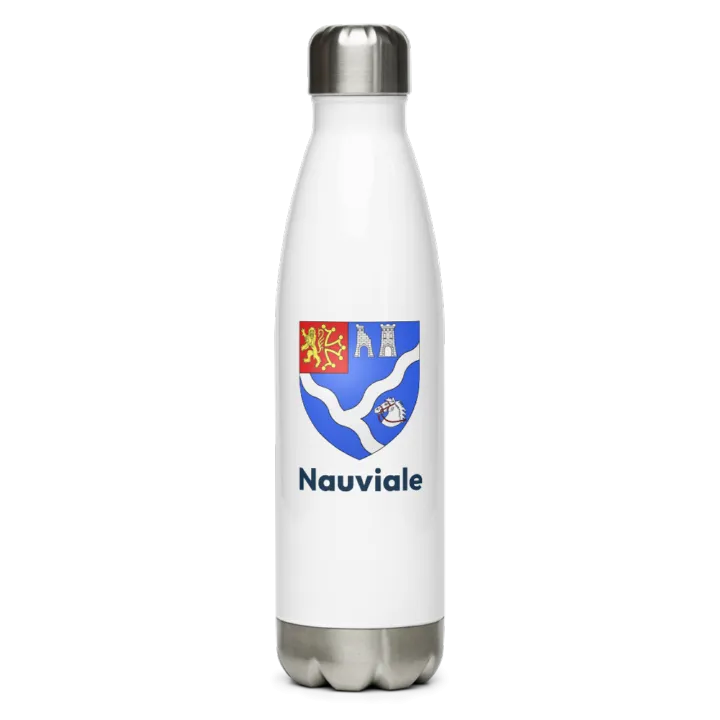Gourde inox blason de Nauviale