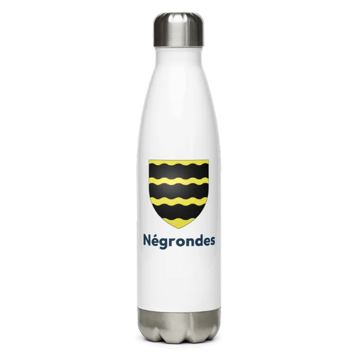 Gourde inox blason de Négrondes