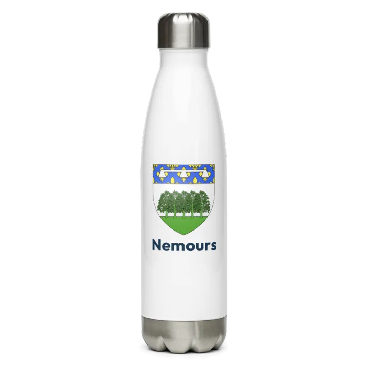 Gourde inox blason de Nemours