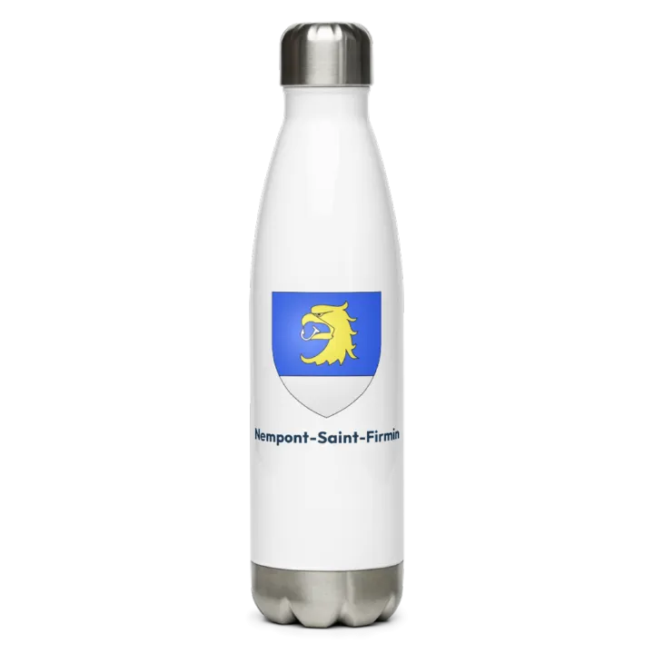 Gourde inox blason de Nempont-Saint-Firmin