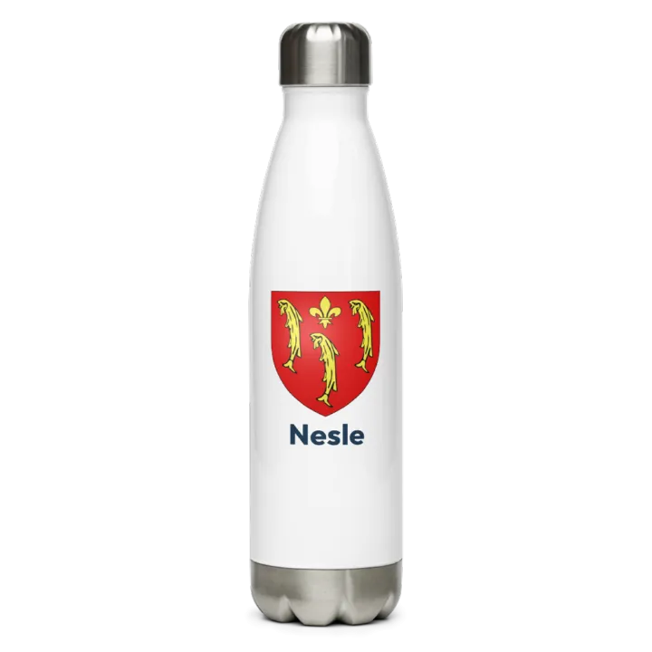 Gourde inox blason de Nesle