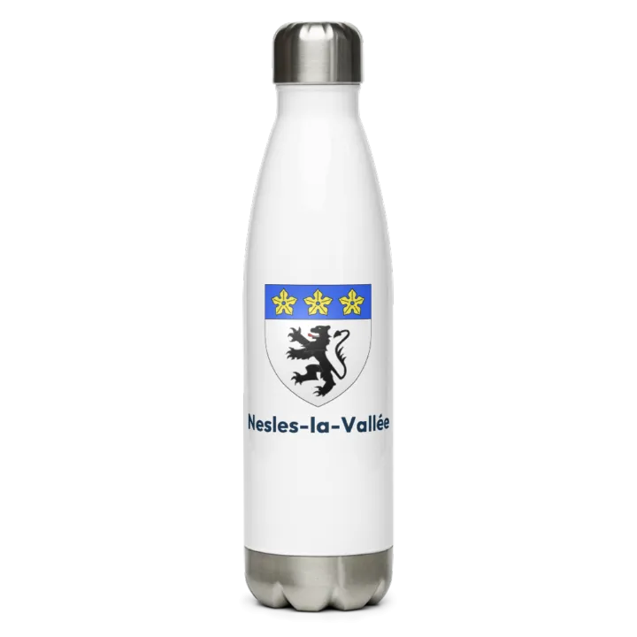 Gourde inox blason de Nesles-la-Vallée