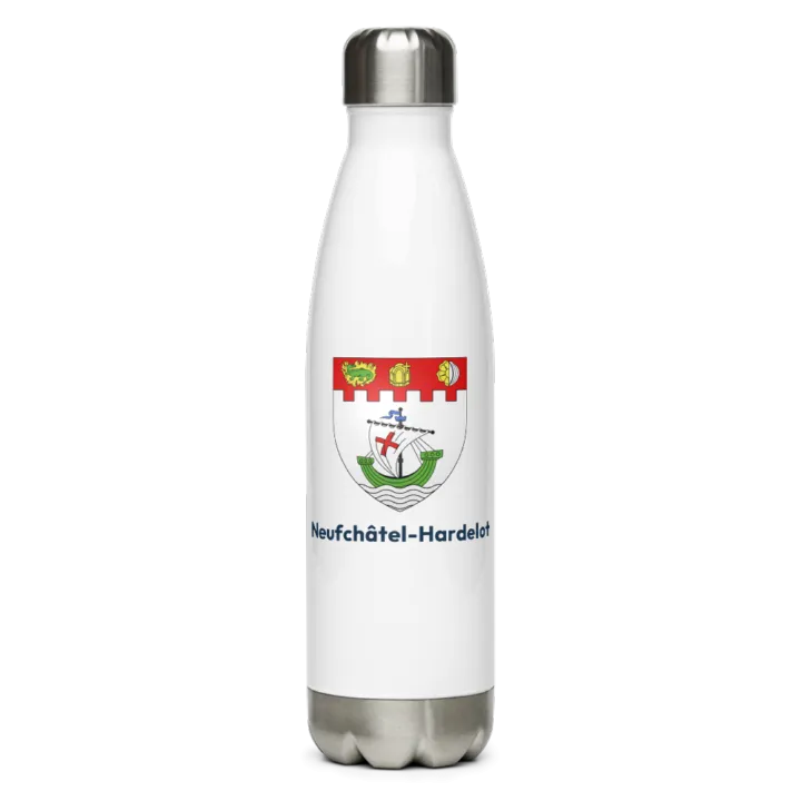 Gourde inox blason de Neufchâtel-Hardelot