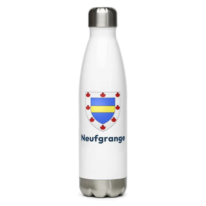 Gourde inox blason de Neufgrange