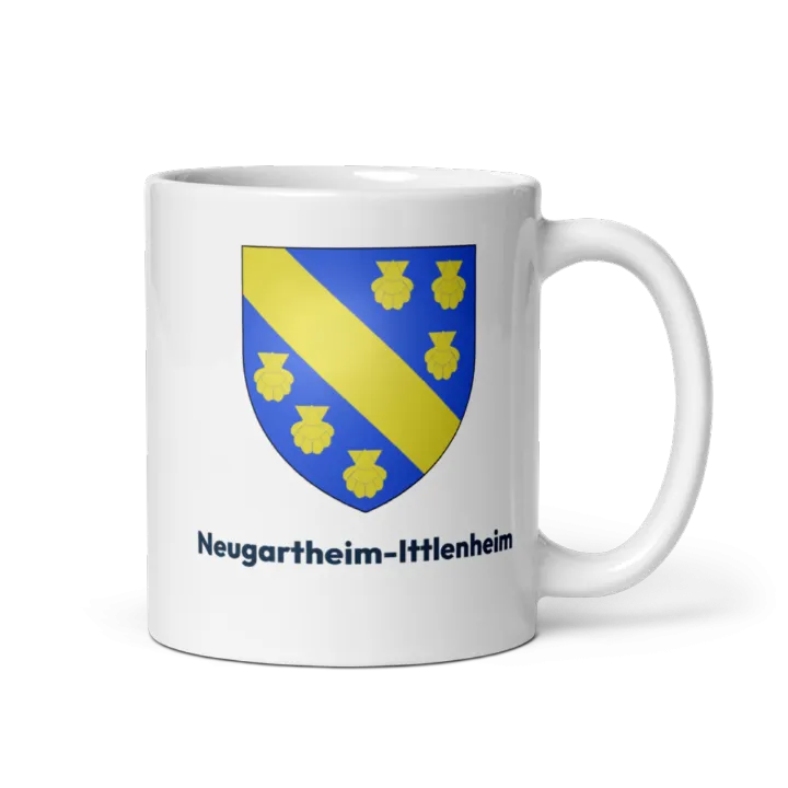 Mug blason de Neugartheim-Ittlenheim