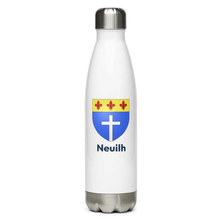 Gourde inox blason de Neuilh